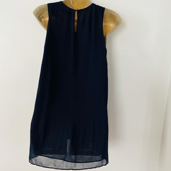 Zara pleated chiffon tank top - Picture 3 of 4